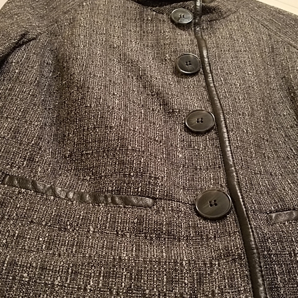 NWT Jones New York Tweed Jacket - 12 Petite - Picture 4 of 8